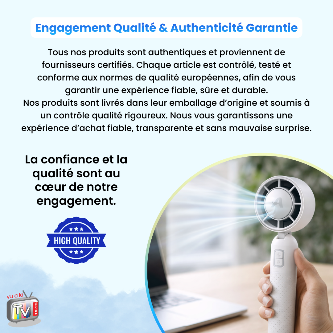 Ventilateur Portable Cool Touch