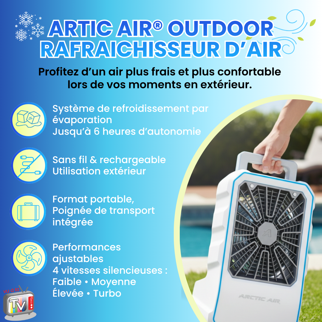 Rafraichisseur d'Air et Climatiseur Mobile Exterieur