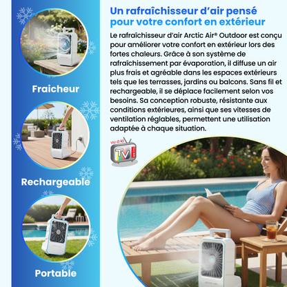 Rafraichisseur d'Air et Climatiseur Mobile Exterieur