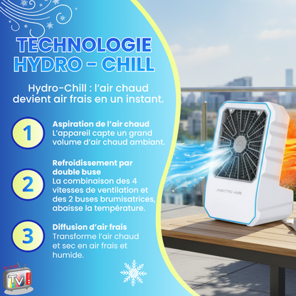 Rafraichisseur d'Air et Climatiseur Mobile Exterieur