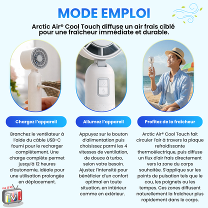 Ventilateur Portable Cool Touch